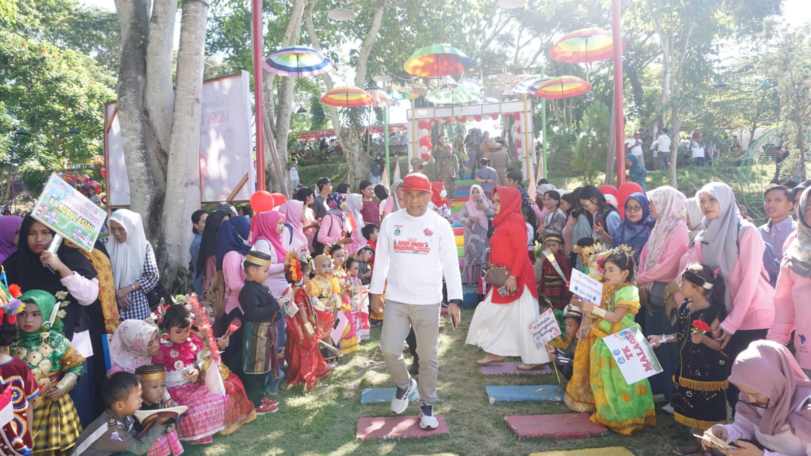 Parlindungan Ikuti Hari Anak Nasional di Sulbar