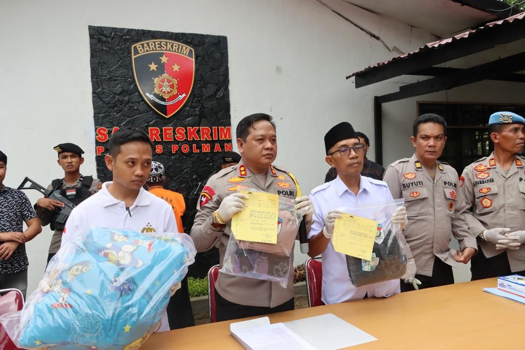 Polres Polman Ungkap Kasus Pencabulan Anak Oleh Oknum Pimpinan Ponpes Polres Polman Ungkap Kasus Pencabulan Anak Oleh Oknum Pimpinan Ponpes