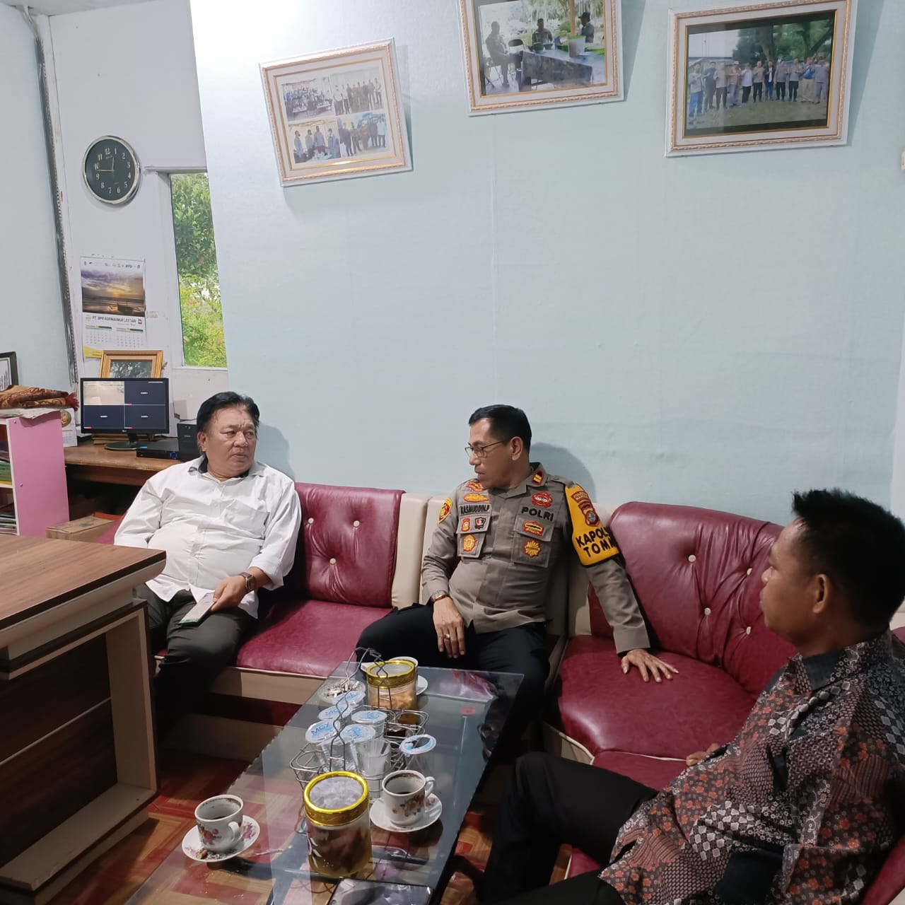 Jum’at Curhat Polsek Tommo
