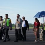 \ Kapolresta Mamuju Sambut Kedatangan Kapolda Sulbar Irjen Pol Drs R. Adang Ginanjar