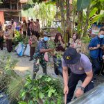 TNI Polri dan ASN Kerja Bakti Di Pasar Sentral Mamuju