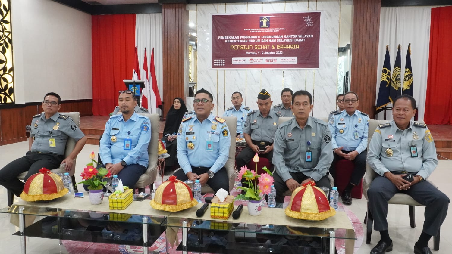 Kemenkumham Sulbar Ikuti Pembekalan Calon Purnabakti Kemenkumham