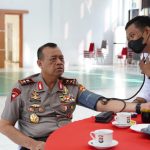 Kapolda Sulbar Pastikan Kondisi Kesehatan Personel Kapolda Sulbar Pastikan Kondisi Kesehatan Personel
