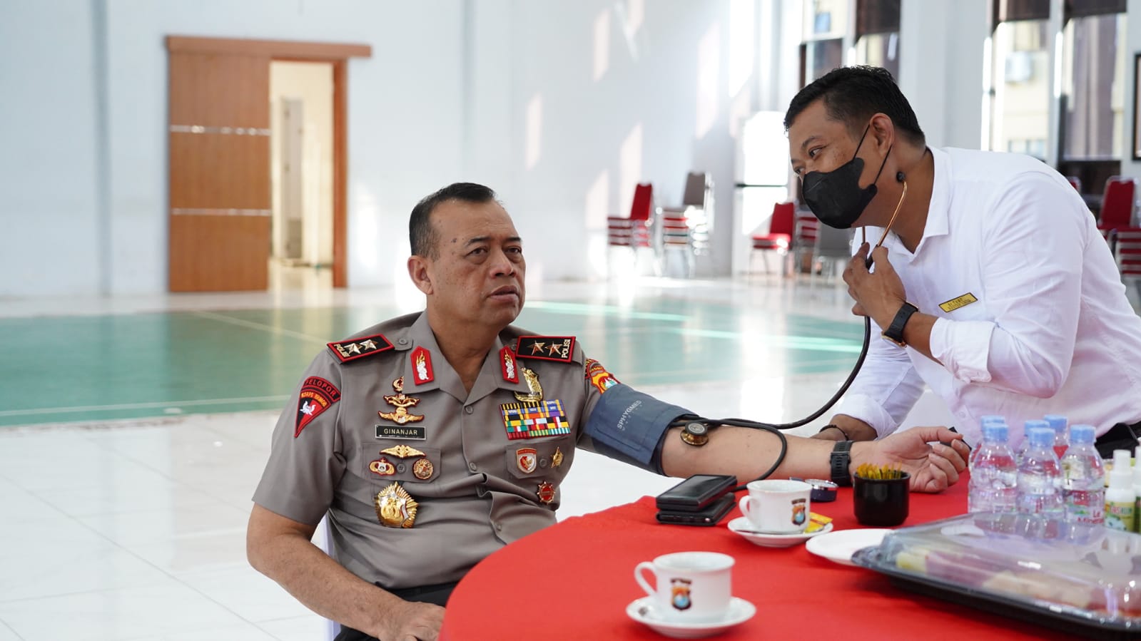 Kapolda Sulbar Pastikan Kondisi Kesehatan Personel