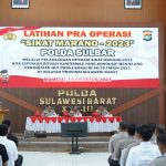 Wakapolda Sulbar : Target Operasi Pekat Harus Dimaksimalkan