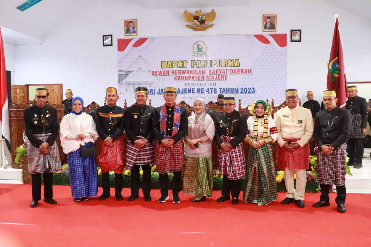 HUT Majene, Pj Gubernur Sulbar: Jaga Keharmonisan, Buat Masyarakat Sehat-Cerdas- Banyak Uang