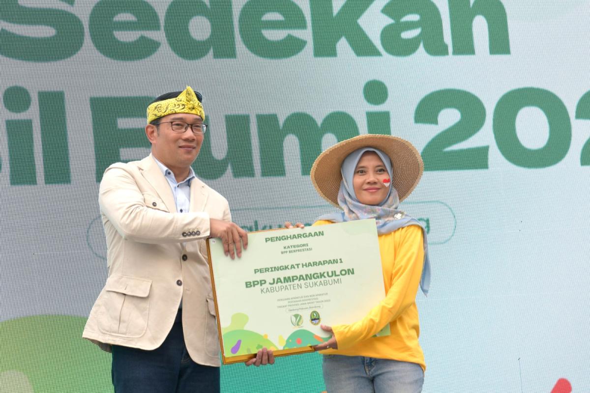 Apresiasi Insan Pertanian Berprestasi, Ridwan Kamil: Terima Kasih