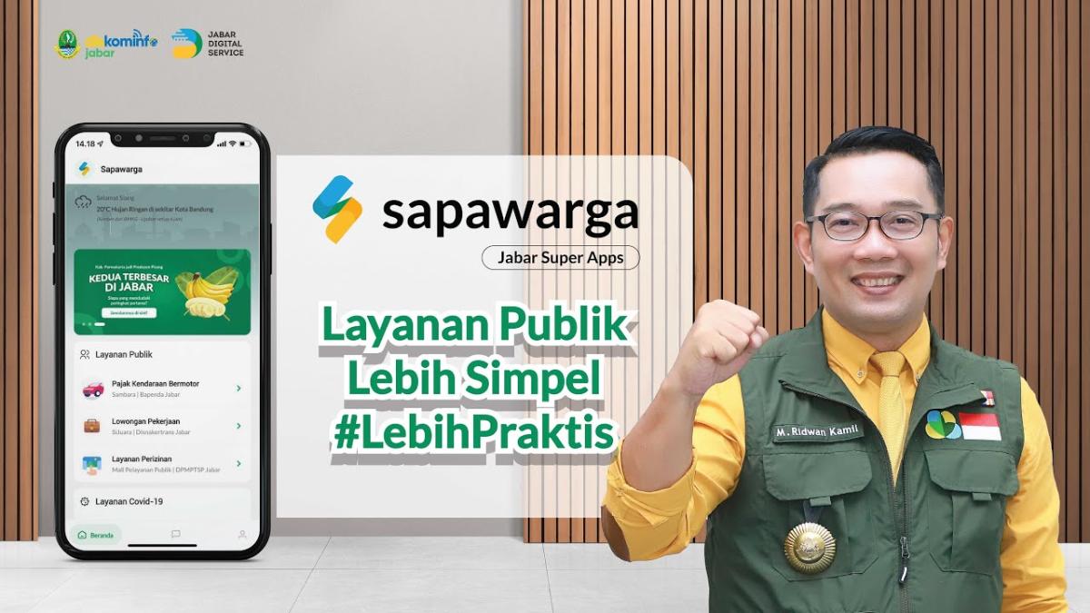 Sapawarga, SuperApps Solusi Layanan Publik di Jabar