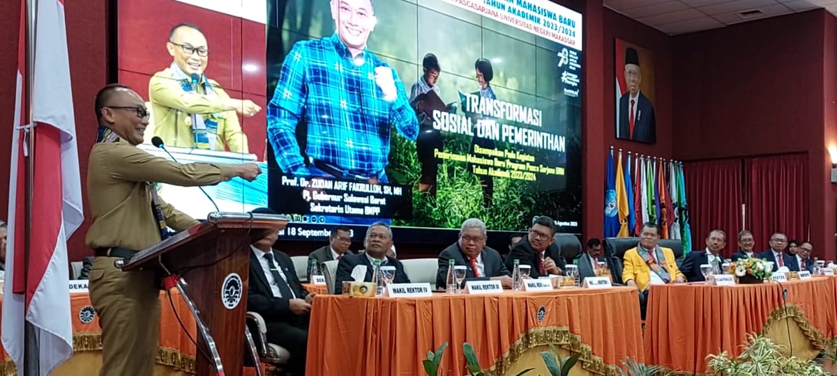 Rektor UNM Apresiasi Pj Gubernur Sulbar Prof Zudan