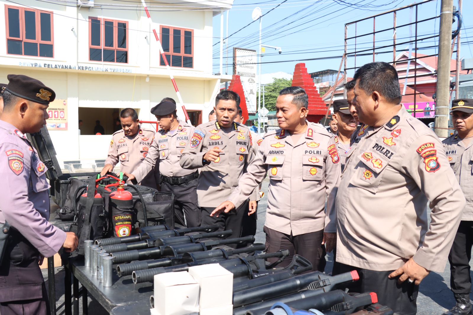 Tim Audit Kinerja Tahap II Itwasda Polda Sulbar Kunjungi Polresta Mamuju