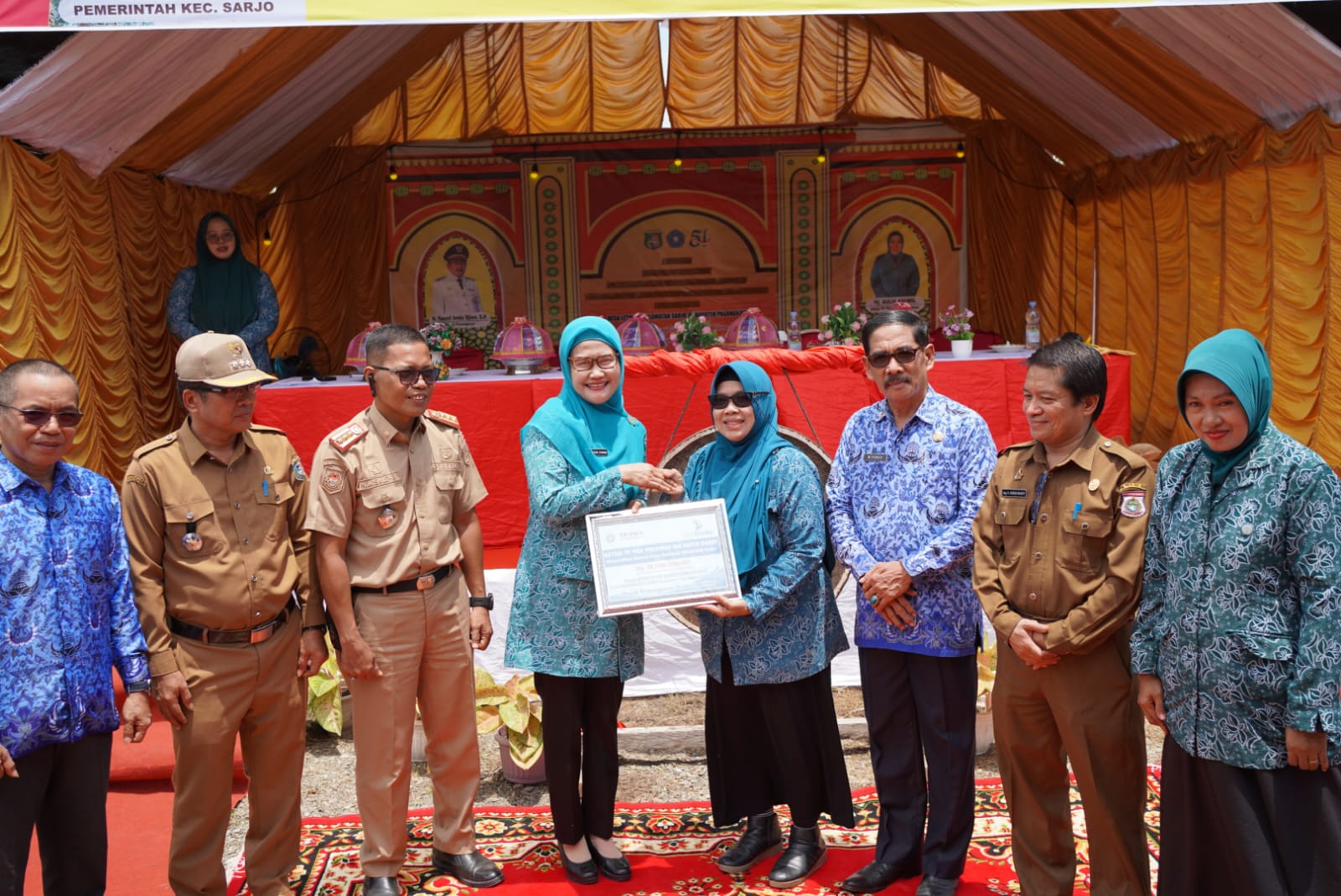 TP PKK Sulbar Launching Rumah KIBAS Stunting di Pasangkayu