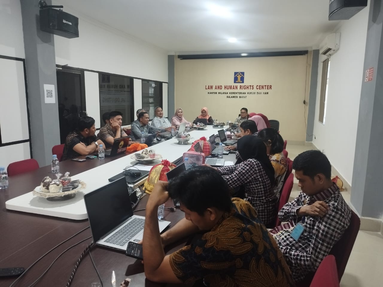 Kemenkumham Sulbar Kawal Penyusunan Produk Hukum Daerah