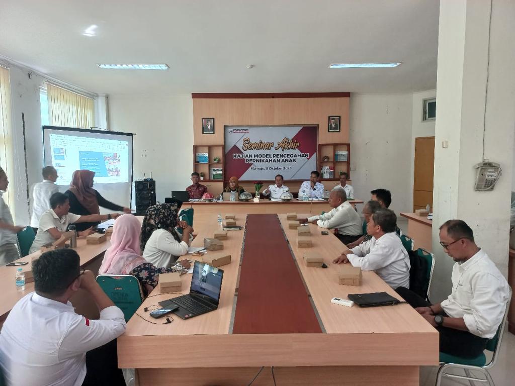 Balitbangda Sulbar Kaji Pencegahan Perkawinan Anak di Usia Dini Balitbangda Sulbar Kaji Pencegahan Perkawinan Anak di Usia Dini