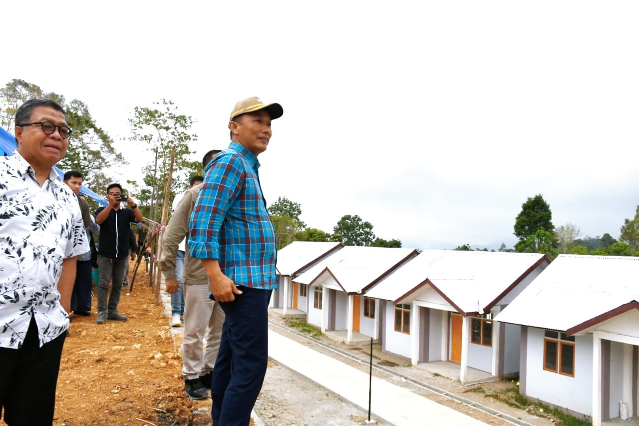 Rumah Bantuan Gempa dari Pemprov Sulbar di Desa Kabiraan Segera Difungsikan