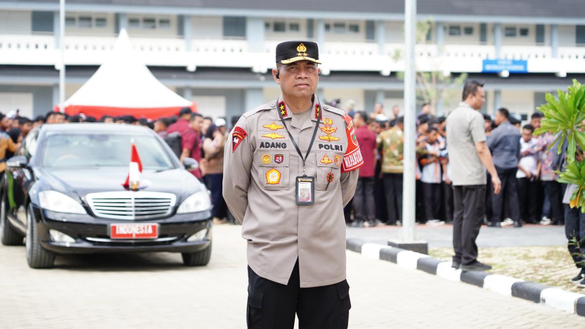 Polda Sulbar Perketat Pengamanan Selama Kunjungan Presiden, Pagi ini Pengamanan Peresmian Rahabilitasi dan Rekontruksi di Rangas