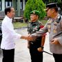 Kapolresta Mamuju dan Presiden Jokowi Bersalaman, Sentuhan Khusus dalam Kunjungan Kerja ke Sulbar