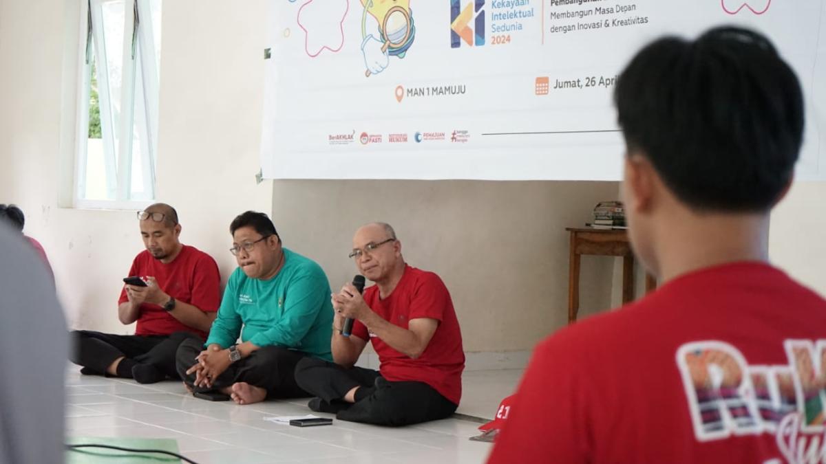 Kemenkumhkan Sulbar Guru Kekayaan Intelektual (RUKI) Bergerak