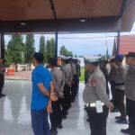 Polres Pasangkayu Lakukan Pengecekan Pasukan Persiapan PAM Dalam Rangka Hari Buruh,