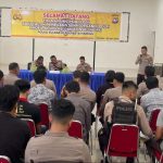 Polresta Mamuju Bersama Bagian Psikologi Biro SDM Polda Sulbar Gelar Mapping Psikologi