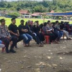 Kapolsek Kalumpang Polresta Mamuju Hadir Melayat Dirumah Duka Yopi