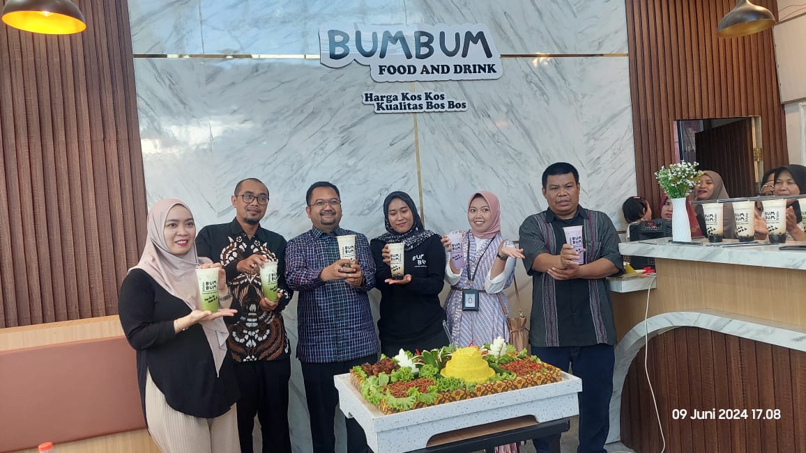 Resmikan Outlet Bumbum, Kadivyankumham Sulbar Ajak Pelaku Usaha di Sulbar Daftar Merek Usaha.