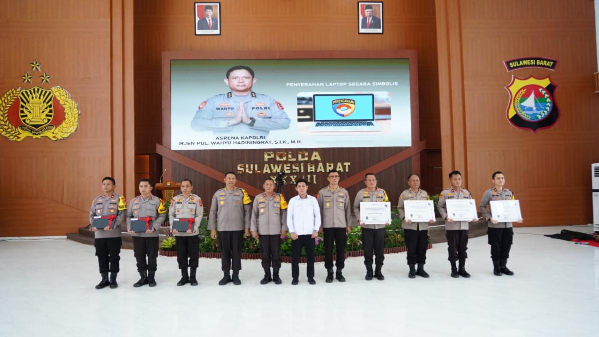 Polres Pasangkayu Raih Penghargaan Kategori Pelayanan Prima Kategori A dari Mabes Polri.