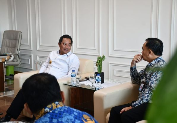 Kunjungi BPKP, Langkah Pj Gubernur Bahtiar Perbaiki Kinerja Pemprov Sulbar