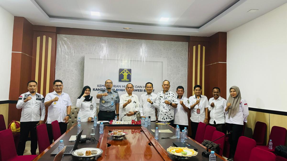 Kemenkumham Sulbar Harmonisasi Empat Ranperda Inisiatif DPRD Mamuju Tengah