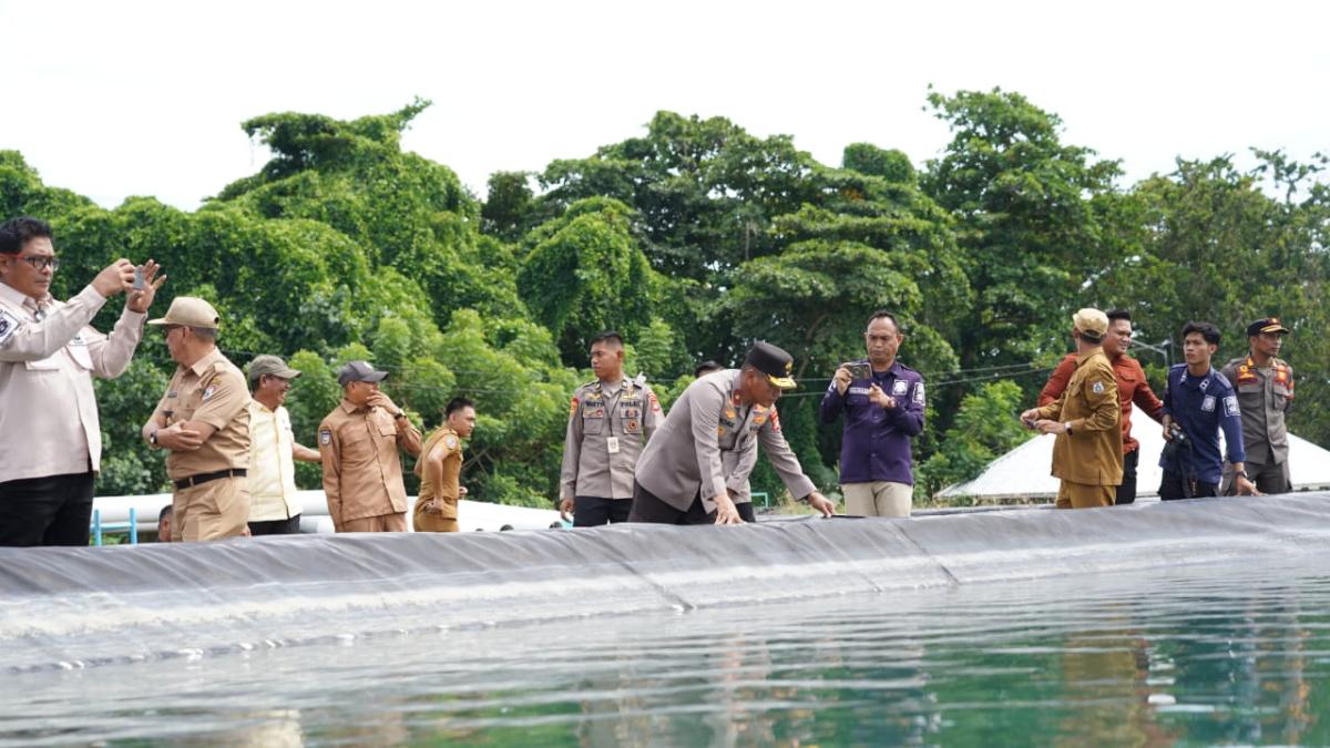 Wakapolda Sulbar Dampingi Pj. Gubernur Kunker di Pasangkayu