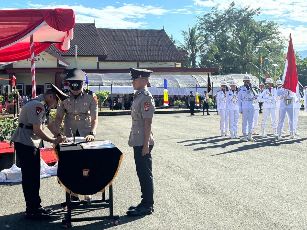 Wakapolda Sulbar Harap 205 Personel Mampu Memberikan Dedikasi Terbaik Sebagai Abdi Negara