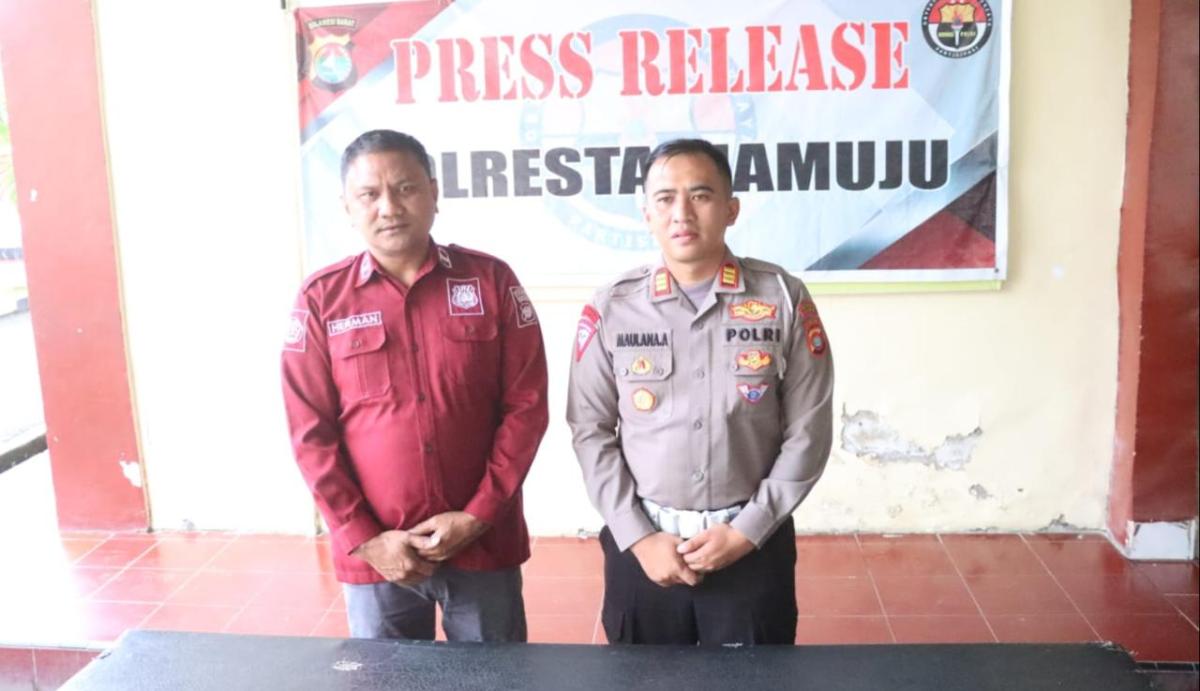 Polresta Mamuju Gelar Press Release Hasil Operasi Patuh Marano Tahun 2024