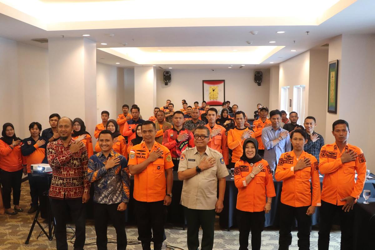 Sekprov Sulbar: Buka Pelatihan Kapasitas Petugas Penanggulangan Bencana