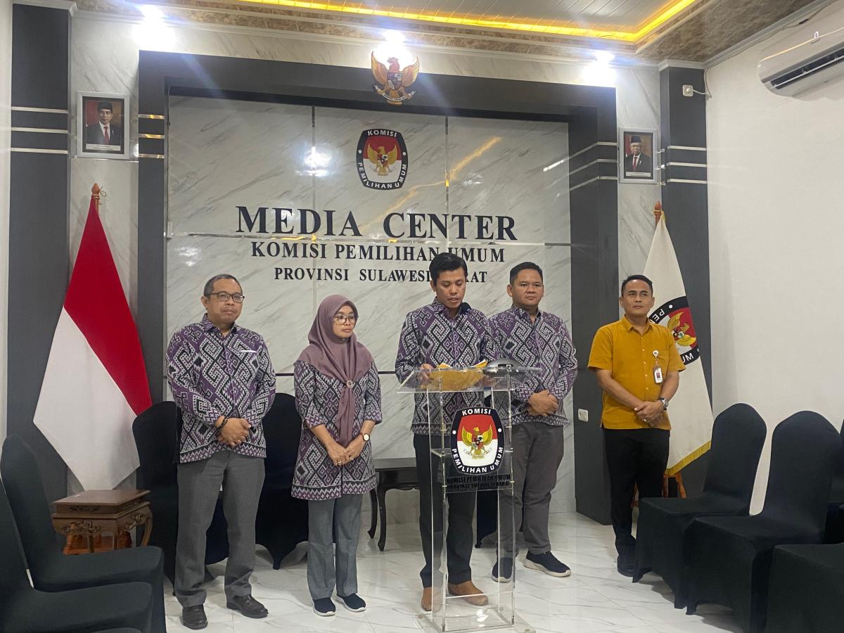 Pendaftaran Bakal Calon Gubernur, KPU Sulbar Batasi Massa Pendukung Pendaftaran Bakal Calon Gubernur, KPU Sulbar Batasi Massa Pendukung