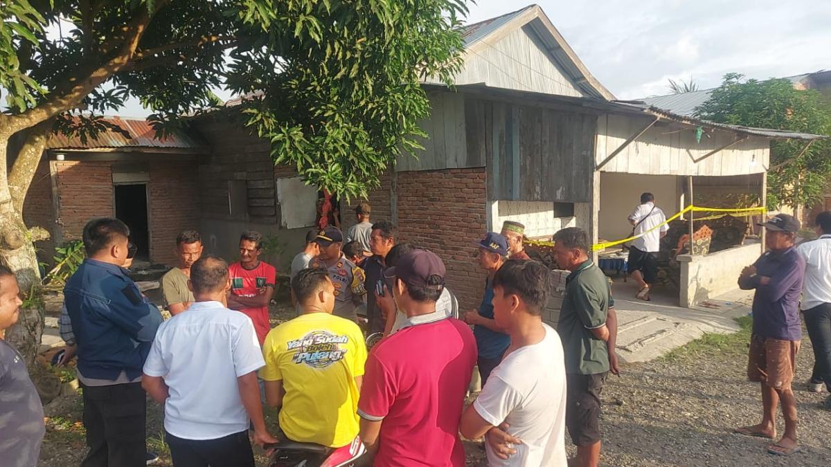 Respon Cepat Bhabinkamtibmas Polsek Pasangkayu Mendatangi TKP Gantung Diri