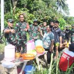 Kunjungi Lokasi TMMD, Danrem 142/Tatag Apresiasi Kinerja Satgas