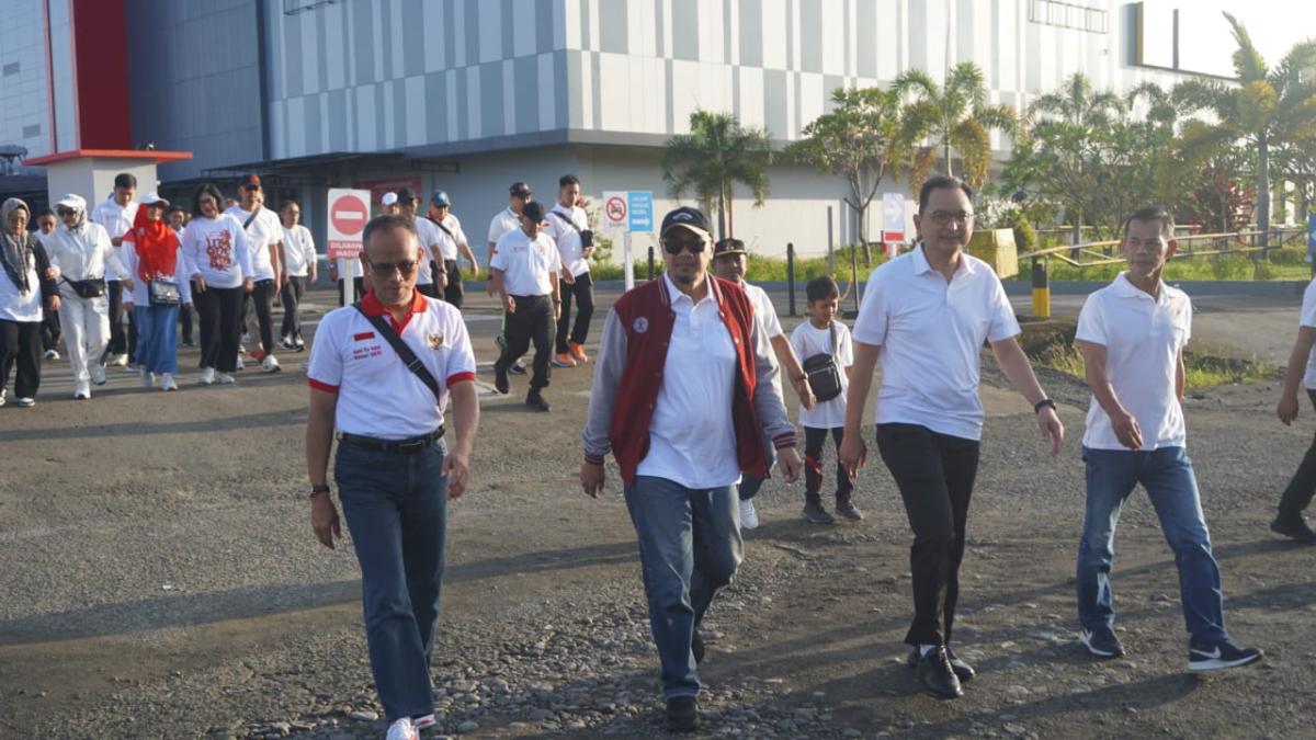 Sambut Hari Pengayoman ke-79, Kanwil Kemenkumham Sulbar Gelar Jalan Santai Sambut Hari Pengayoman ke-79, Kanwil Kemenkumham Sulbar Gelar Jalan Santai