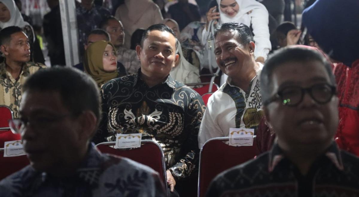 Wakapolresta Mamuju Hadiri Resepsi Nasional Hut Kemerdekaan RI Ke 79