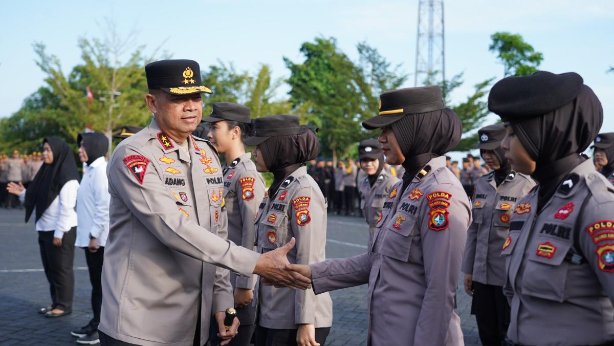 Penuh Semangat, Kapolda Sulbar Suarakan Dirgahayu Polwan Ke-76, Selamat dan Tetap Eksis