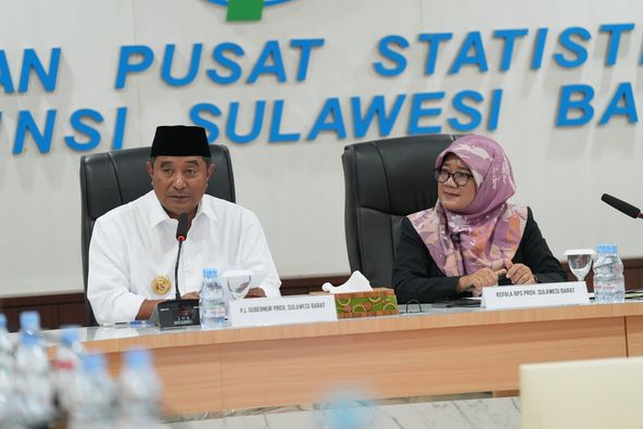 BPS dan inovasi Pemprov Sulbar Kemiskinan Ekstrem Sulbar Maret 2024