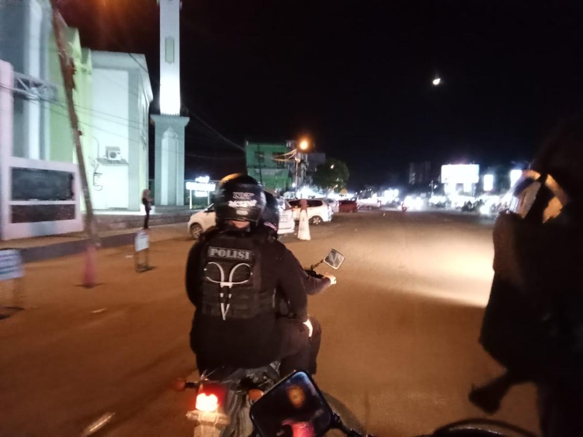 Patmor Satuan Samapta Polresta Mamuju Tingkatkan Patroli Rutin