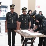 Lantik Pejabat di Jajarannya, Kakanwil Kemenkumham Sulbar : Penyegaran Guna Optimalkan Kinerja