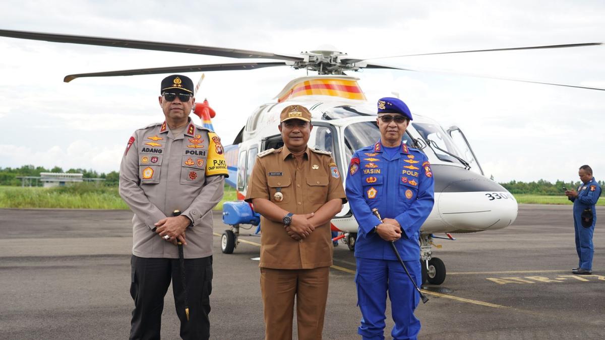 KakorPolairud Tinjau Lokasi Mako Polairud di Tampa Padang