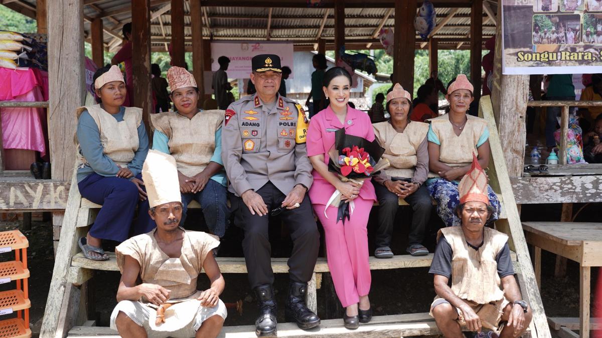 Kapolda Sulbar Safari Kamtibmas di Mamuju Tengah