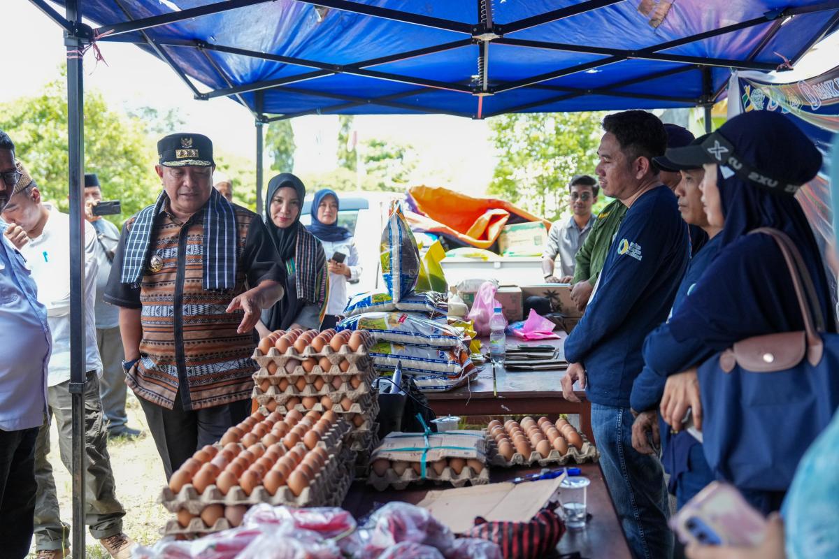 Gerakan Pasar Murah Sulbar Masuk Pelosok Tommo 