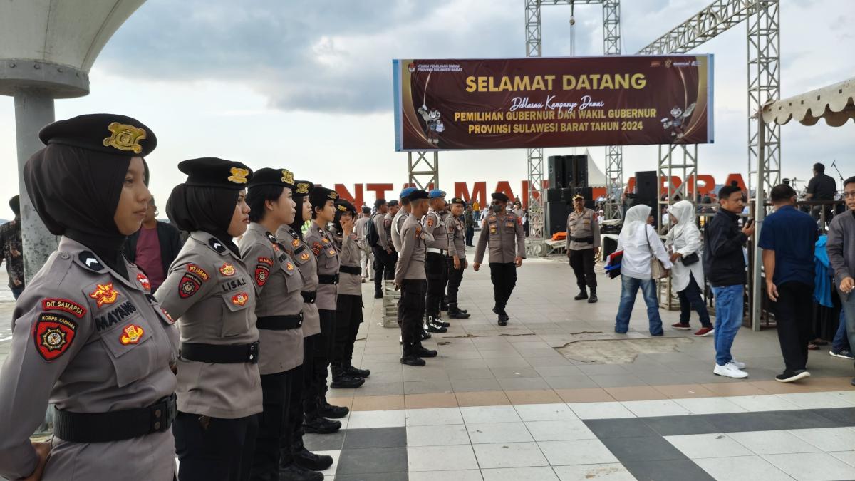 Polda Sulbar Maksimalkan Pengamanan Deklarasi Damai Pilkada Sulbar