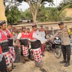 Polsek Tommo  Pengamanan Perayaan Hari Raya Galungan