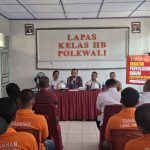 Kakanwil Kemenkumham Sulbar Penyuluhan Hukum Ke Warga Binaan Lapas Polewali