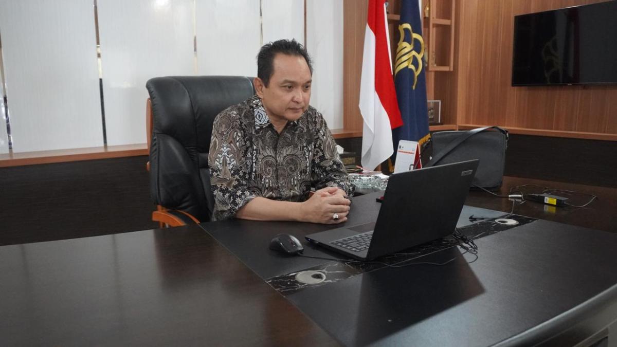 Kakanwil Kemenkumham Sulbar Ikuti Webinar Series Tiga