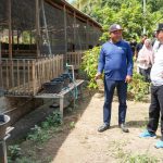 PJ Gub Sulbar Bahtiar Diskusi Dengan Petani-Peternak di Polman