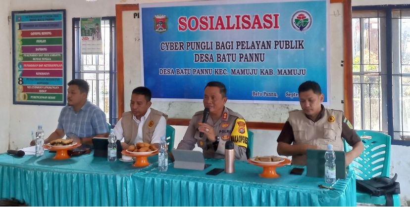 Wakapolresta Mamuju Hadir Sebagai Pemateri Sosialisasi Saber Pungli